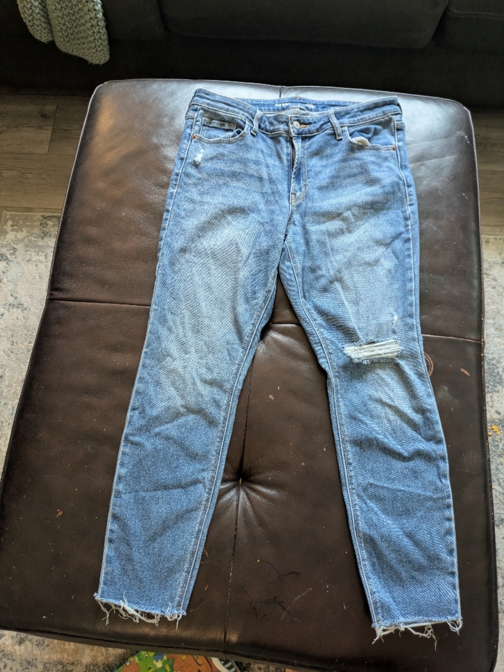 Old Navy Size 12 Midrise Rockstar Super Skinny Jeans